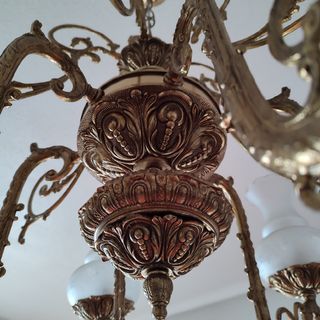 Lampara de araña vintage