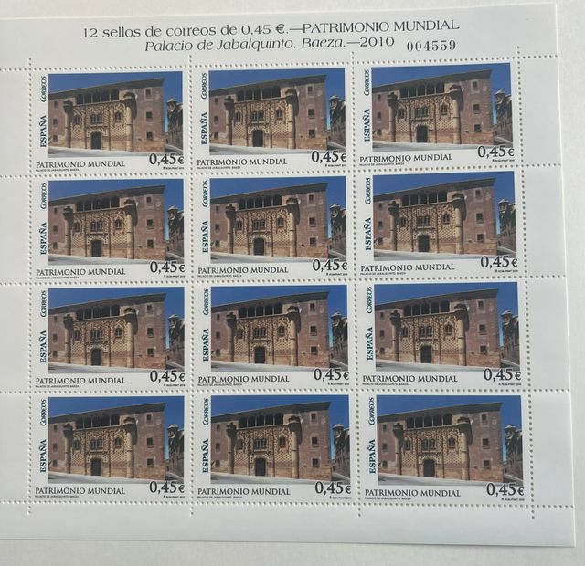 Minisfolhas 87/88 Património Mundial 2010