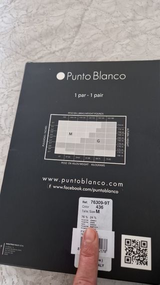 Medias mujer push up