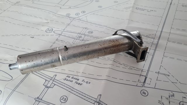 TUBO ESCAPE HELICÓPTEROS RC 