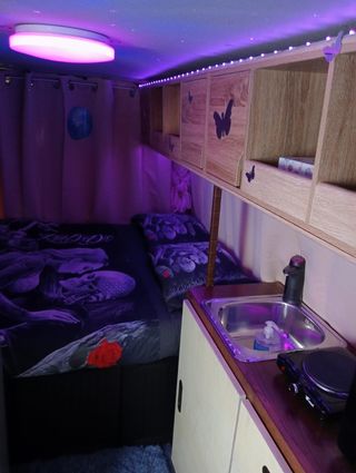 Furgoneta camper autocaravana Ford E-Transit 2010