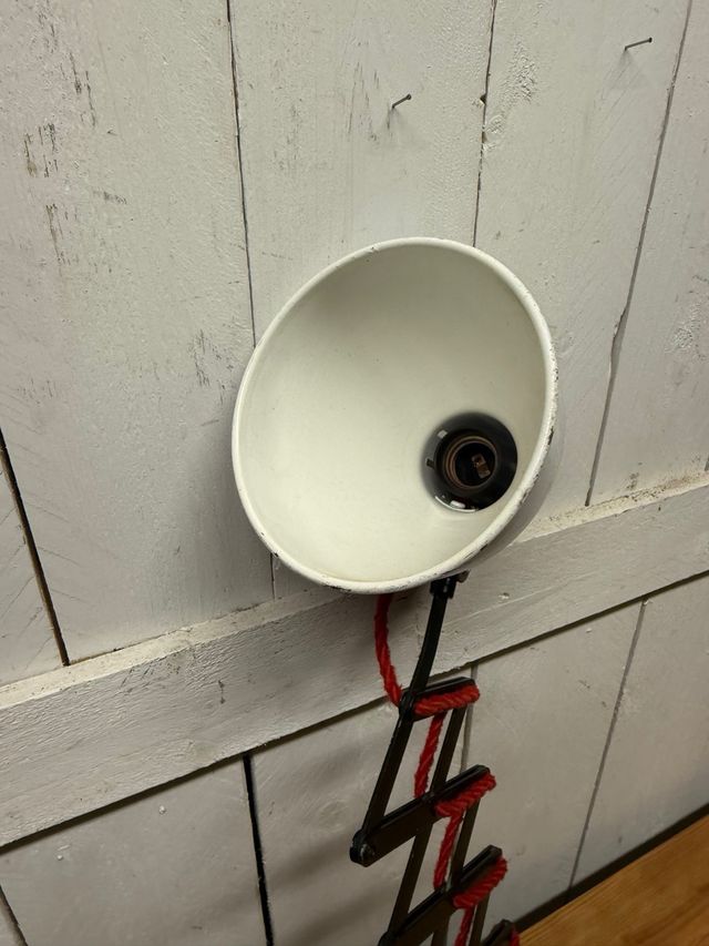 Candeeiro articulado de parede vintage