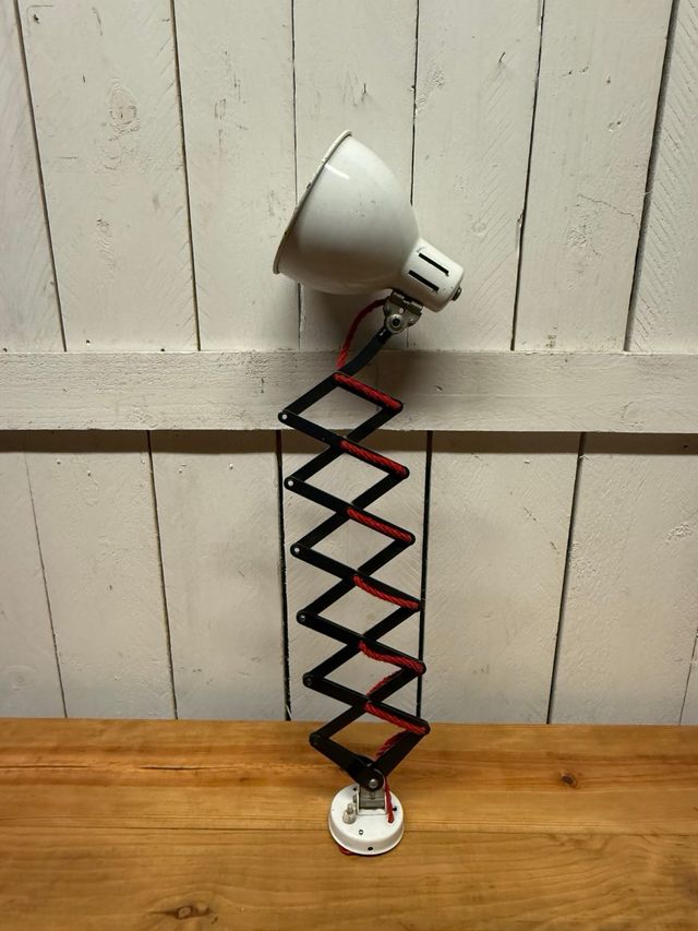 Candeeiro articulado de parede vintage