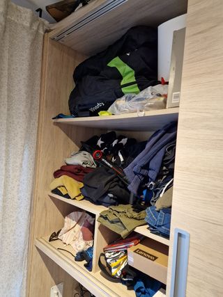 Cama juvenil horizontalmente abatiblelr