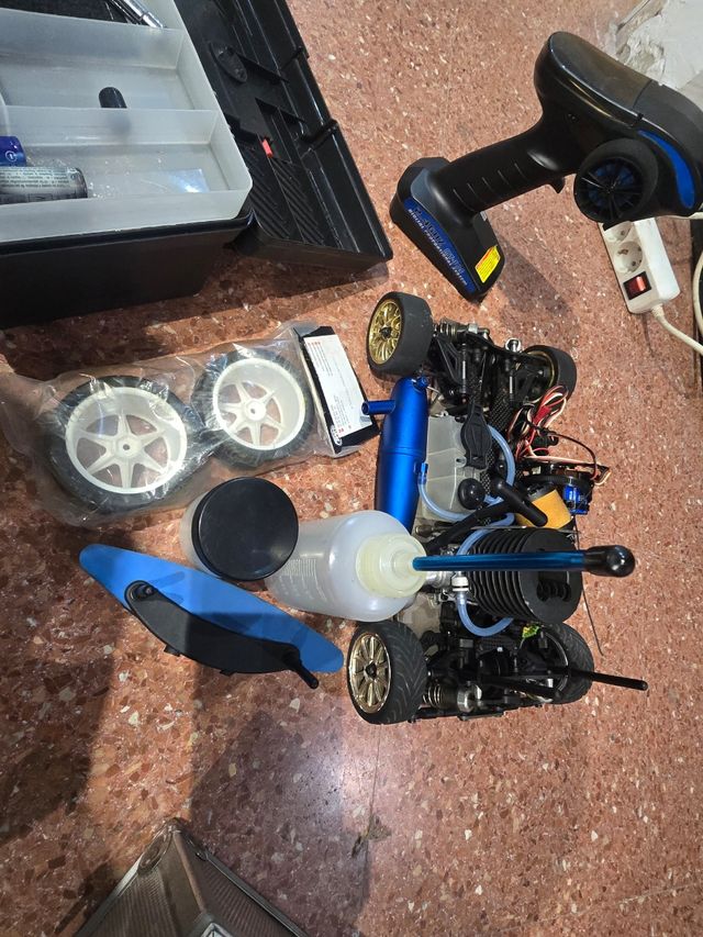 Coche teledirigido nitro