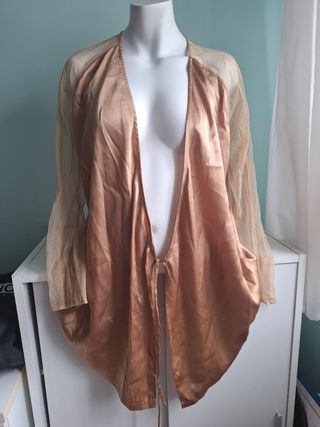 Batín lencería talla M, nuevo