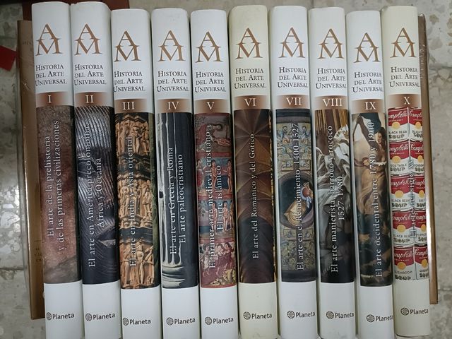 HISTORIA DEL ARTE UNIVERSAL 10 TOMOS