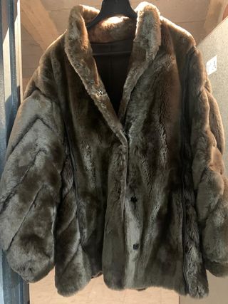 ABRIGO DE PELO DE SEÑORA