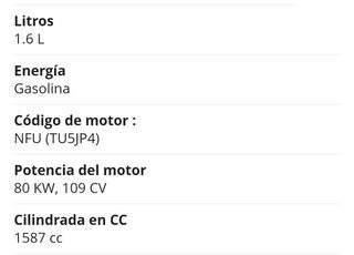 Motor Peugeot y Citroën 