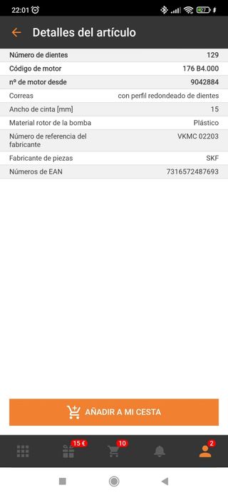 Correa Distribución Fiat