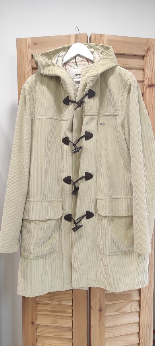 Cappotto Thomas Burberry in velluto a coste