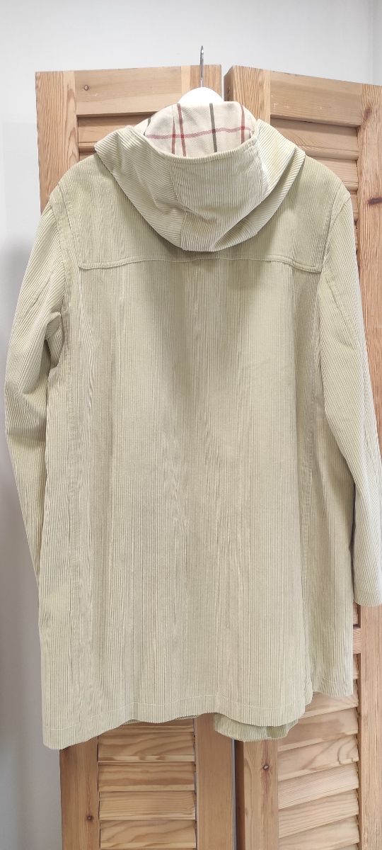 Cappotto Thomas Burberry in velluto a coste