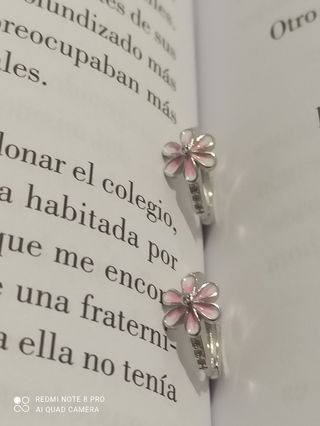 Pendientes juveniles, plata 925