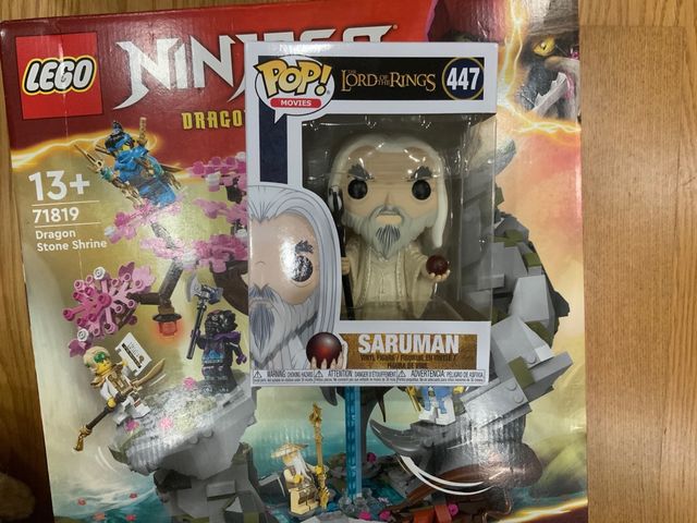 Funko pop Saruman 447 the lord of the rings