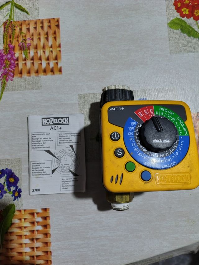 Dos Temporizadores de riego a pilas