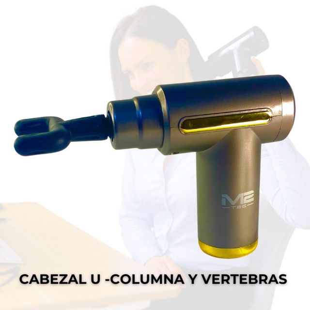 Pistola masaje fisoterapeuta  y descontracturante