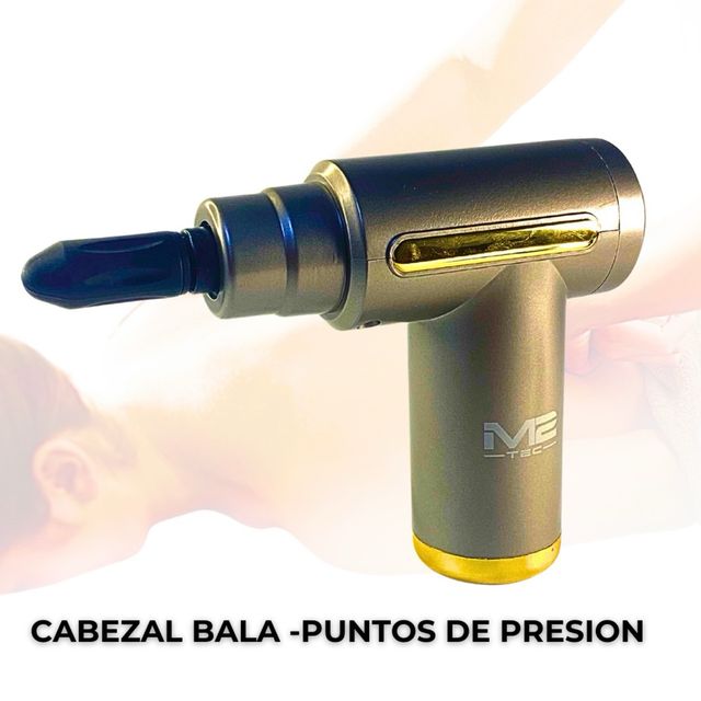 Pistola masaje fisoterapeuta  y descontracturante