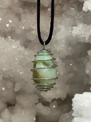 Ciondolo in Crisoprasio