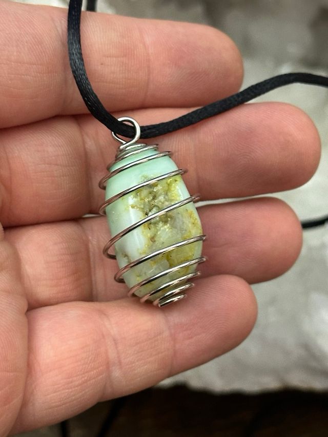 Ciondolo in Crisoprasio