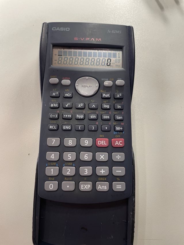Calculadora Casio.
