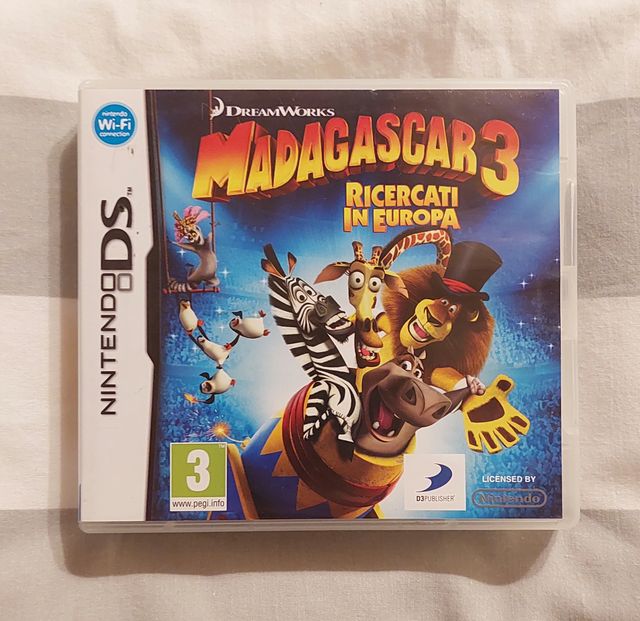 Madagascar 3 - Nintendo DS - gioco italiano