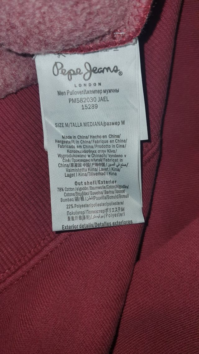 Jersey hombre pepe jeans