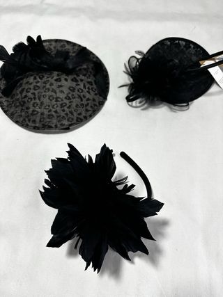 Tocados cabeza 2 modelos
el de plumas ya no está 