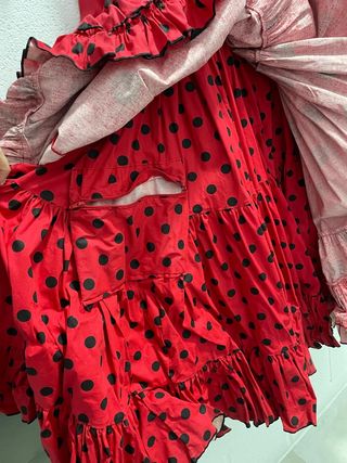 Traje flamenca