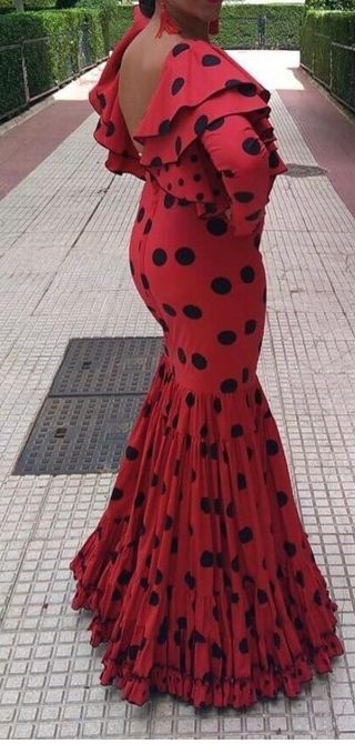 Traje flamenca