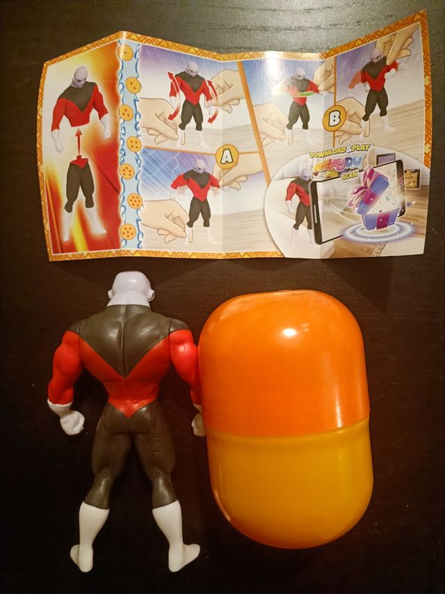 Figura Jiren Dragon Ball Kinder 