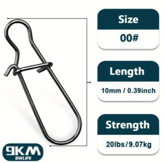 Pack de 50 mosquetones