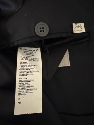 CHAQUÉ EMIDIO TUCCI TALLA 50