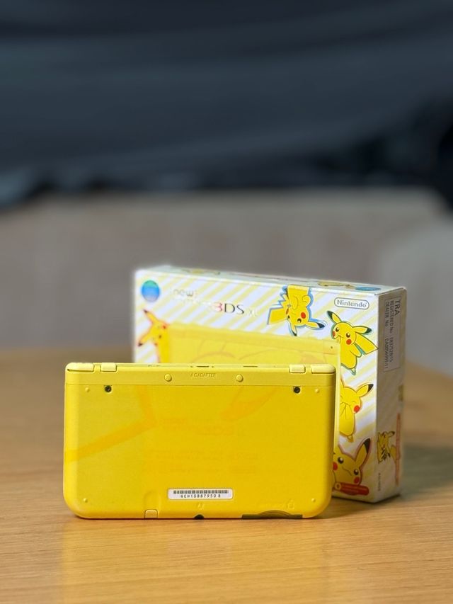 New nintendo 3ds xl pikachu edición especial