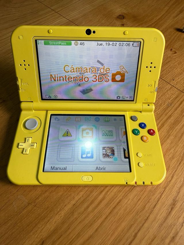 New nintendo 3ds xl pikachu edición especial