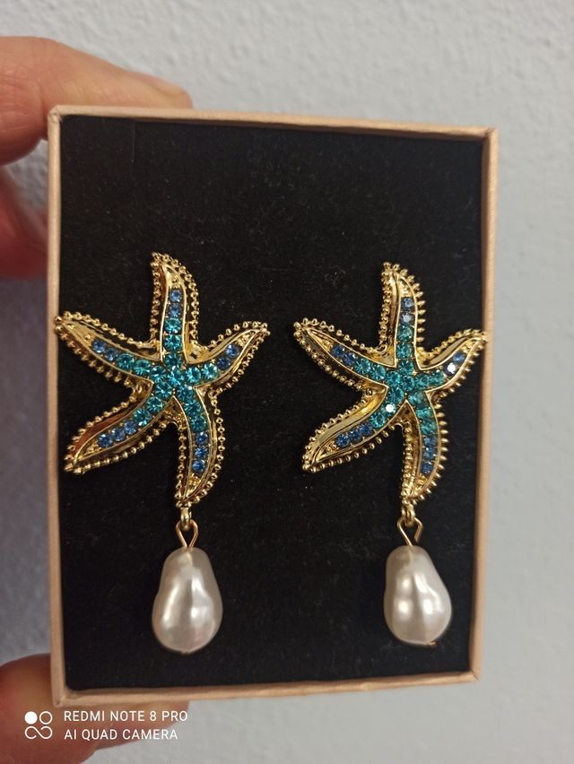 Pendientes Estrella de mar