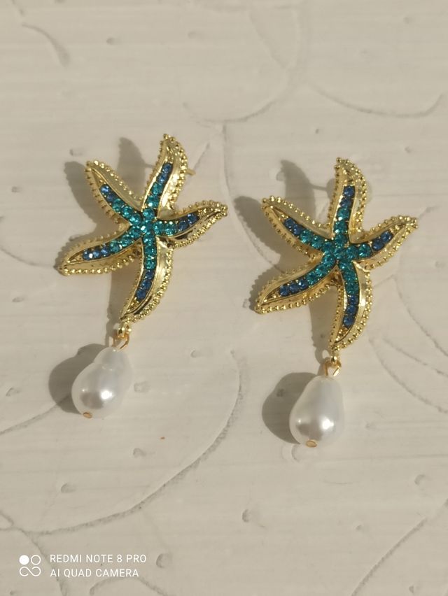 Pendientes Estrella de mar