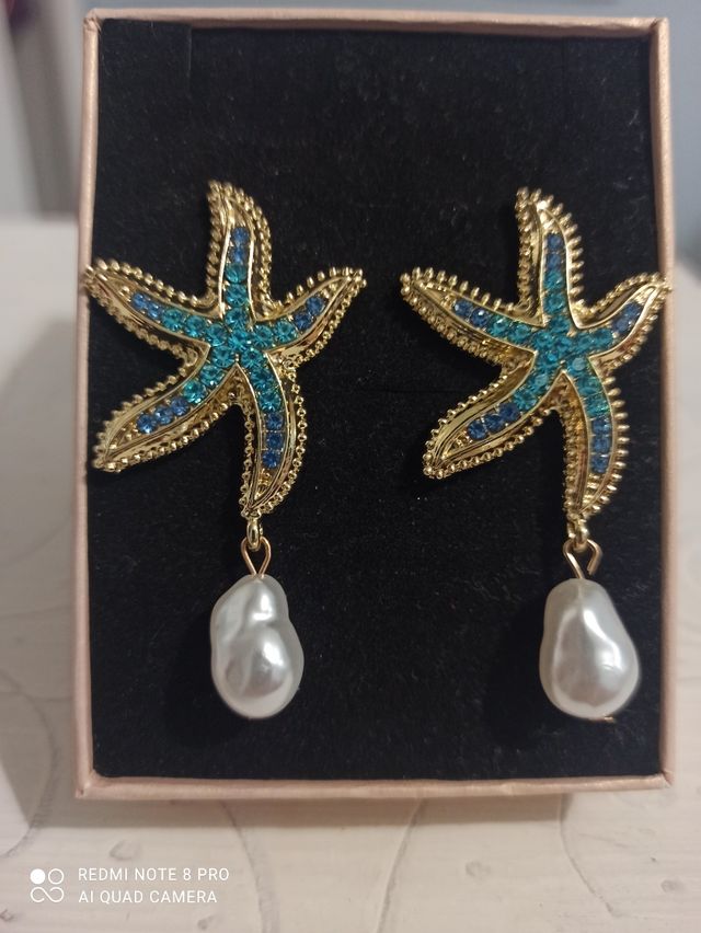 Pendientes Estrella de mar