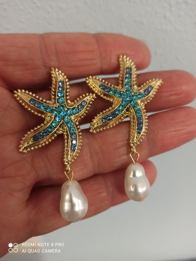 Pendientes Estrella de mar