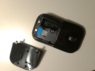 Mouse wireless piatto HP