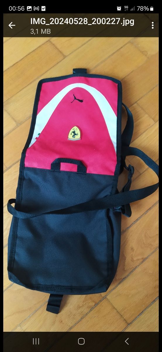 Ferrari SF borsa tracolla