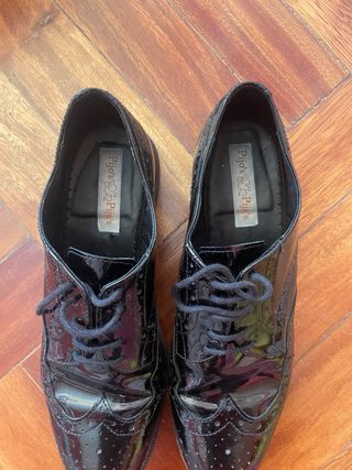 Zapatos de charol negros Pijo’s Pija’s