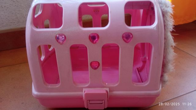 Cestito gato juguete