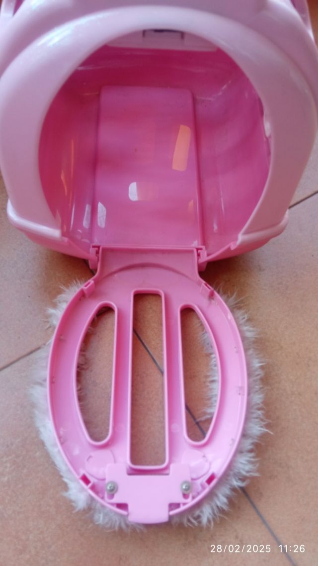 Cestito gato juguete