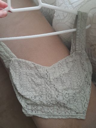 Top encaje tirantes