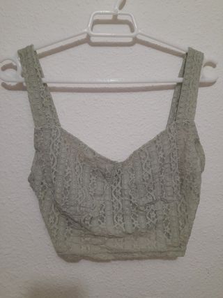 Top encaje tirantes