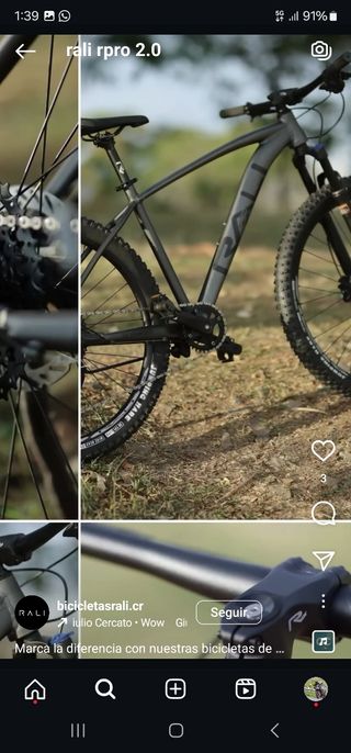 Bicicleta mtb Rali r-pro 2.0 29 pulgadas TALLA M 

