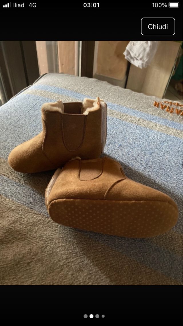 Scarpine babucce neonati