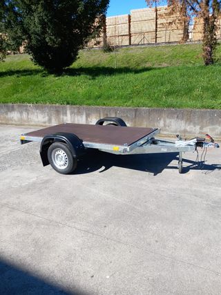 Remolque con freno de 242x135