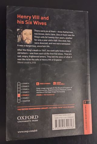 Henry VIII & Six Wives (Oxford Bookworms Library)