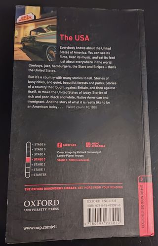 Oxford Bookworms Library Factfiles Level 3:The USA